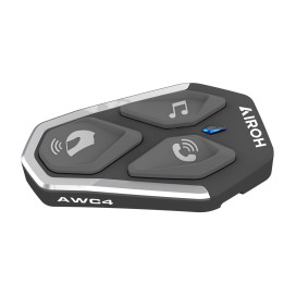Airoh AWC4 Motorcycle Bluetooth Headset 5.1, up to 15 hours’ battery life