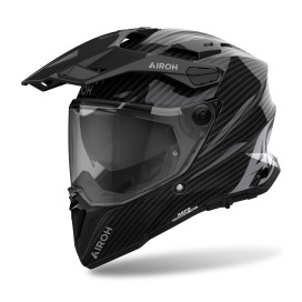 Airoh Commander 2 Adventure Full-Face Helmet, Carbon, ECE 22.06, with Pinlock and sun visor