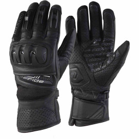 Modeka Air Ride 2 II women's motorcycle gloves CE leather perforated mesh touch tip