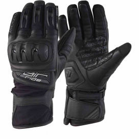 Modeka Air Ride Dry 2 II motorcycle gloves CE waterproof leather Tactel Touch Tip width adjustment