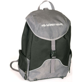 Bagster motorcycle backpack BLOCK 25 liter 17 inch computer bag with helmet net, chest strap and reflective elements