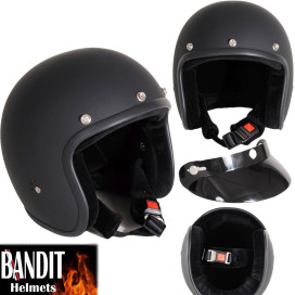 Bandit jet helmet JET without ECE inkl. Helmschirm