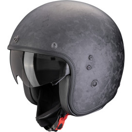 Scorpion jet helmet BELFAST EVO CARBON extremely light ECE 22.06 with sun visor