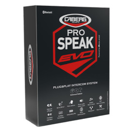 Caberg Headset PRO SPEAK EVO single set Bluetooth 5.0 for Levo Duke Tourmax Avalon Drift Riviera V4 X