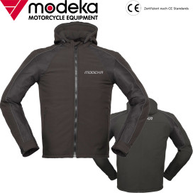 Modeka motorcycle jacket CHUCK AIR Softshell CE with protectors