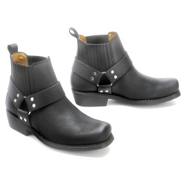 Kochmann motorcycle chopper boots CITY BIKER leather western short boots