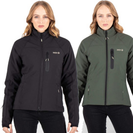 Knox DUAL PRO motorcycle jacket women's softshell waterproof with inner jacket