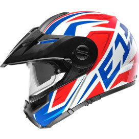 Schuberth flip-up helmet E1 Enduro fiberglass helmet with sun visor and pinlock