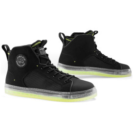 Falco motorcycle shoes STARBOY 3 Sneaker neon sole CE Air-Tech lining D3O protectors