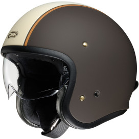 Shoei Premium open face helmet J.O with double D closure