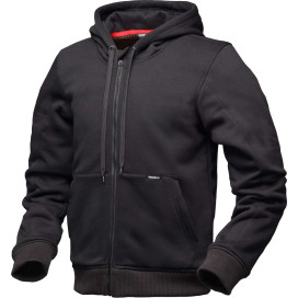 Modeka Jamey motorcycle hoodie sports jacket CE A fleece aramid hood with ultra-thin protectors