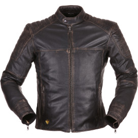 Modeka leather jacket KALEO retro jacket in slim-fit with protectors