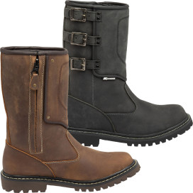 Kochmann motorcycle boots NEVADA classic boots leather 26 cm high waterproof with zipper
