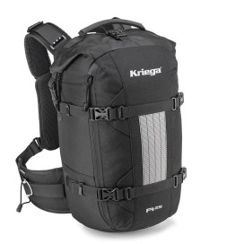 Kriega motorbike rucksack R25 model 2024 waterproof with Quadloc belt system