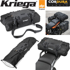 Kriega rear bag US-40 DRYPACK with Cordura 40 liter waterproof motorcycle luggage bag with two entrances
