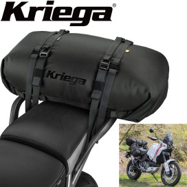 Kriega ROLLPACK 40 motorcycle luggage roll 100% waterproof Cordura light