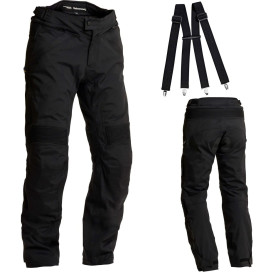 Halvarssons LAGGAN motorcycle pants ultralight CE with Hi-Art reinforcements and suspenders