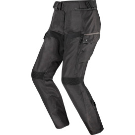 LS2 TRAVEL MAN motorcycle trousers CE AA waterproof with protectors thermal lining stretch anti-slip seat