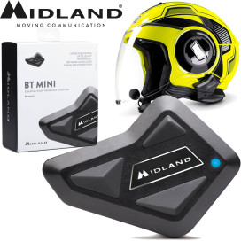 Midland motorcycle headset BT Mini Bluetooth 400 meters rider-to-rider communication single set