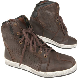 Modeka motorcycle sneakers MIDTOWN Urban leather shoes with laces with CE and protectors