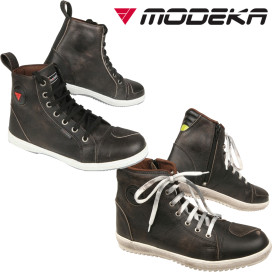 Modeka Motorcycle Shoes LANE leather sneaker with inside shoe reinforcements