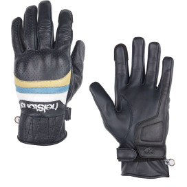 Helstons motorcycle gloves MORA AIR perforated CE leather with touch function