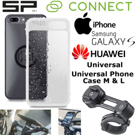 SP Connect MOTO BUNDLE Motorcycle Mobile Phone Holder for Samsung iPhone Huawei and Universal