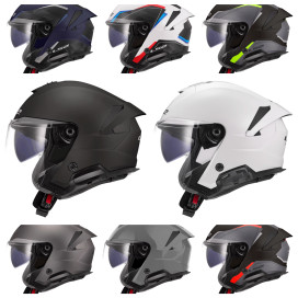 LS2 OF618 Verso II jet helmet ECE 22.06 with sun visor