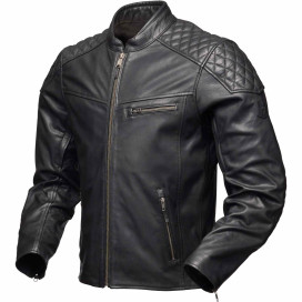 Modeka Phinix motorcycle jacket genuine goatskin CE AA with ultra-thin Flying Bats protectors