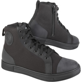 Modeka PIERCE motorcycle shoes CE with sonic welding technology, breathable ankle protection