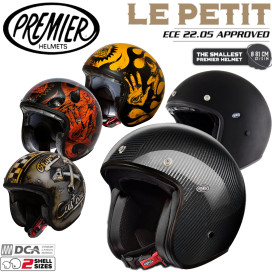 Premier jet helmet LE PETIT Classic retro helmet in vintage look with ECE22.05