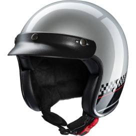 Redbike RB-806 Le Mans jet helmet Classic style ECE 22.06 including helmet peak