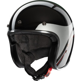 Redbike jet helmet RB-804 Evolution fiberglass ECE 22.06 including helmet peak