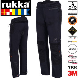 Rukka Gore-Tex PRO motorcycle pants ARMAGATE 3-layer laminate waterproof with D3O Air XTR protectors CE AA