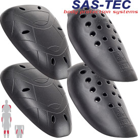 SAS-TEC 3D high-end protector set SC-1/02 & SC-2/07 hip and knee pair for pants with CE Level 2