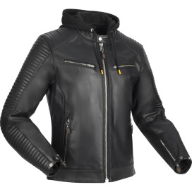 Segura Dorian 2 leather motorbike jacket CE AAA buffalo leather with removable protectors