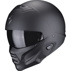 Scorpion jet helmet EXO-COMBAT 2 II with sun visor and ECE 22.06