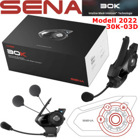 Sena Headset 30K HD speaker double set model 2022 Bluetooth motorcycle communication