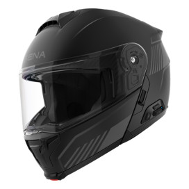 Sena Specter Premium Flip-Up Helmet (P/J) with integrated Mesh 3.0 intercom headset and LED brake light