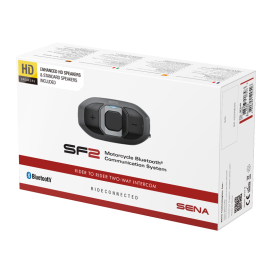 Sena Headset SF2 HD motorcycle communication Bluetooth 5.1 2-way intercom with HD speaker
