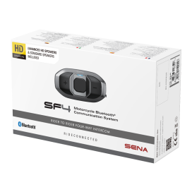 Sena Headset SF4 HD motorcycle communication Bluetooth 5.1 four-way intercom with HD speaker