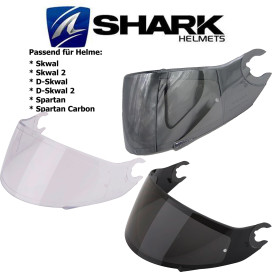 Shark visor for Skwal / Skwal 2 / D-Skwal / D-Skwal 2 / Spartan / Spartan Carbon