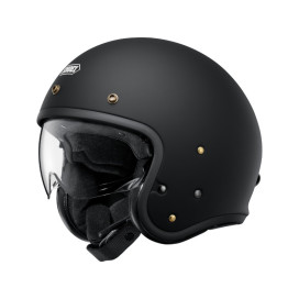 Shoei J.O2 jet helmet, ECE 22.06, with sun visor and double-D buckle
