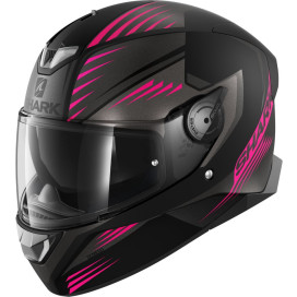 Shark full face helmet SKWAL 2.2 with sun visor Max Vision Pinlock and LED