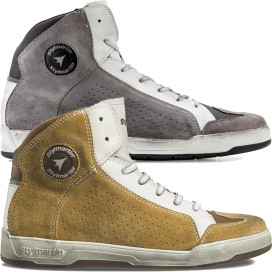 Stylmartin motorcycle shoes COLORADO leather sneakers water-repellent CE with protectors