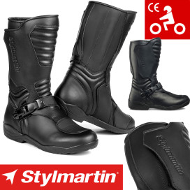 Stylmartin motorcycle boots MILES WP waterproof CE leather with protectors