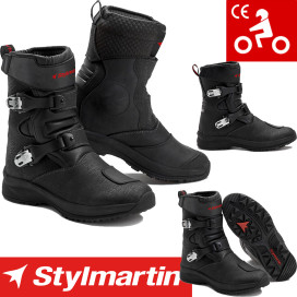 Stylmartin motorcycle boots NAVAJO EVO LOW WP leather waterproof CE anti-shock