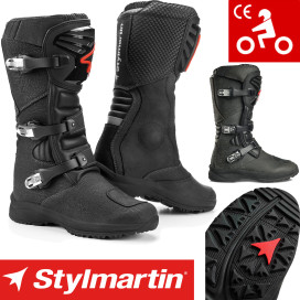 Stylmartin motorcycle boots NAVAJO EVO WP waterproof CE leather