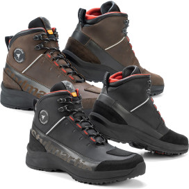 Stylmartin motorcycle shoes VERTIGO WP waterproof leather CE with D3O protectors