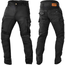 Trilobite Acid Scrambler Double Layer CE AAA Motorcycle Jeans Denim Tri-Stretcher Pro with Protectors